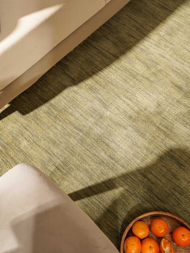 Eco-Friendly Hand Knotted Loom Wool Area Rug Contemporary Green BBH Homes BBL005 - Picture 26 of 143