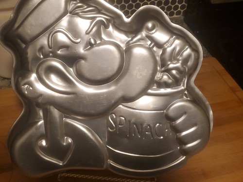 Popeye the Sailor Man Vintage Wilton Cake Pan (1980) 502-1719 - Picture 6 of 6