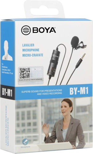 BOYA BY-M1 3,5 mm Lavalier-Kondensatormikrofon - mit AriMic Windschutz - Bild 2 von 5