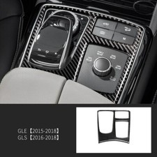 Passend zu Mercedes Benz GLE GLS Carbon Mittelkonsole Blende Schaltung Rahmen