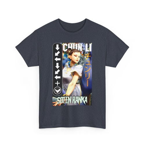 Street Fighter 6 Chun-Li Gaming Tee, Video Game Unisex T-Shirt, Gamer Gift,Retro - Picture 50 of 61