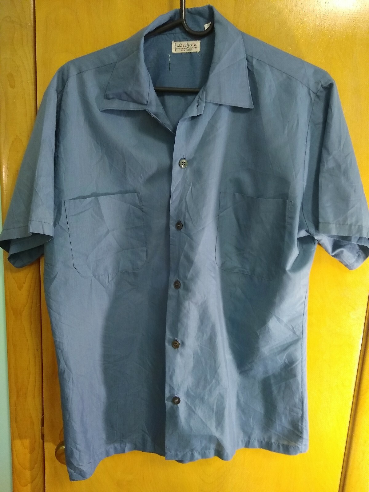 Mens Vintage 1960's Casual Short Sleeve Shirt - Gem