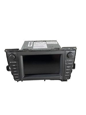 10 11 Toyota Prius Navigation Radio JBL E7048 CD Player 86100