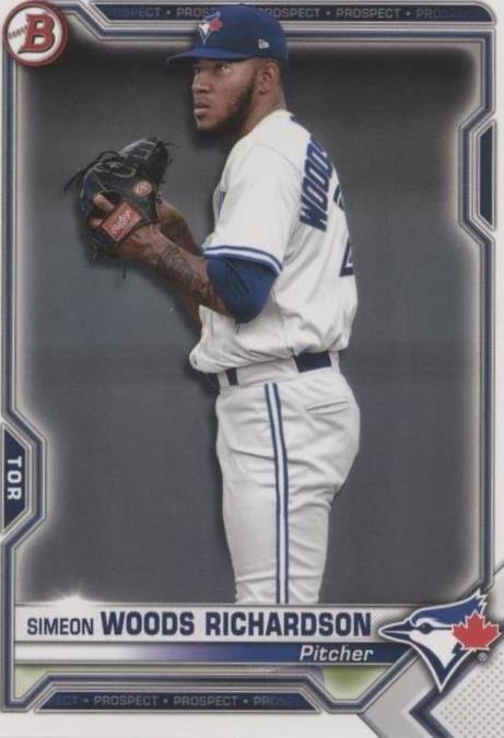 2021 Bowman - Simeon Woods Richardson #BP-95 - 1 of 1