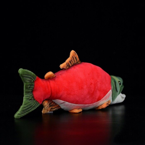 39 cm süße rote Lachs Puppe roter Lachs Plüschtier Simulation Tier Puppen Geschenk - Bild 4 von 8