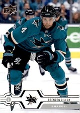 2019-2020 Upper Deck Hockey #166 Brenden Dillon San Jose Sharks Series 1