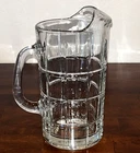 Vintage Anchor Hocking Tartan Manchester Clear Glass Pitcher 50oz