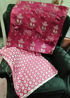 Pagoda theme Upholstery Fabric 2 Pieces 54" Wide x 1 yard each