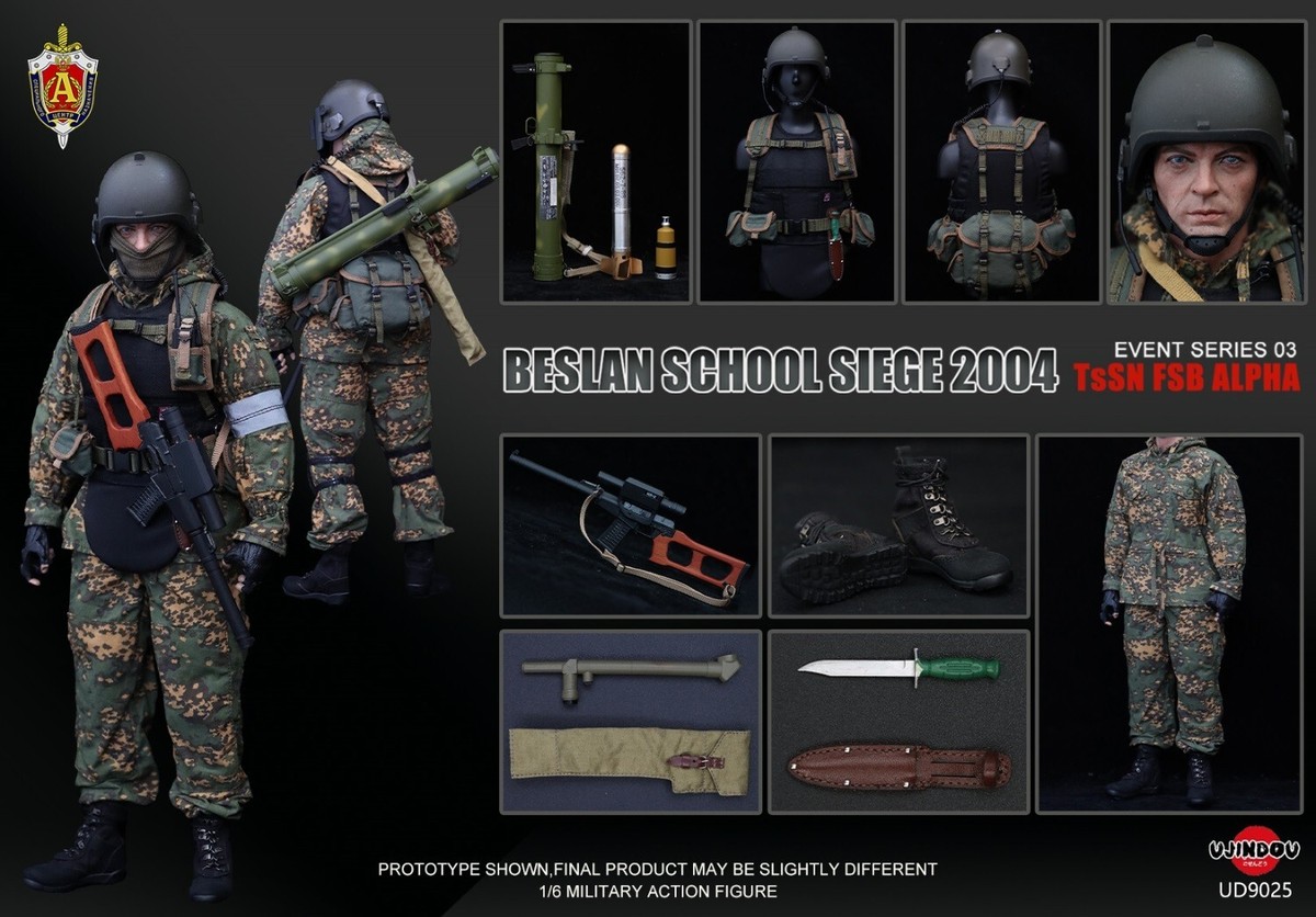 その他 UJINDOU 1/6 TsSN FSB at Beslan School In Stock UJINDOU UD9025 1/6 TsSN FSB at Beslan School Siege