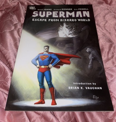 SUPERMAN: ESCAPE FROM BIZARRO WORLD, HC, 2008, 153 PGS.  ERIC POWELL ART! VF - Picture 6 of 6