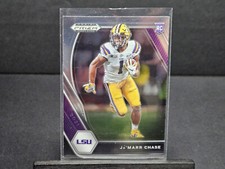2021 Panini Prizm Draft Picks JA'MARR CHASE RC BASE #112 LSU Cincinnati Bengals