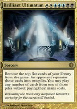 BRILLIANT ULTIMATUM Shards of Alara MTG Magic the Gathering Cards DJMagic