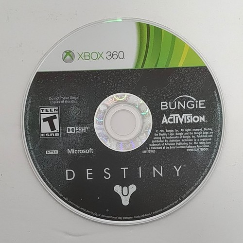 Destiny (Microsoft Xbox 360, 2014) Complete In Box Tested Working  - Picture 4 of 5