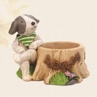  Cartoon Dog Flower Pots Children's Room Desktop Decor Potted Flowerpot