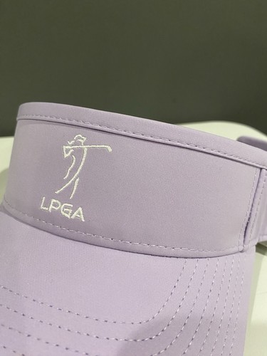 LPGA Tour Performance Golf Schirmmütze Damen lavendel leuchtend Logo verstellbar weich - Bild 4 von 5