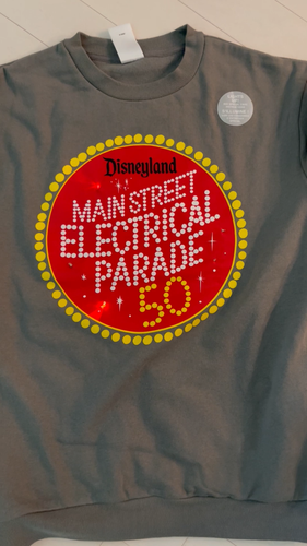 2022 Disney Parks Disneyland Main Street Electrical Parade Light Up Sweatshirt M - Video 1 von 1