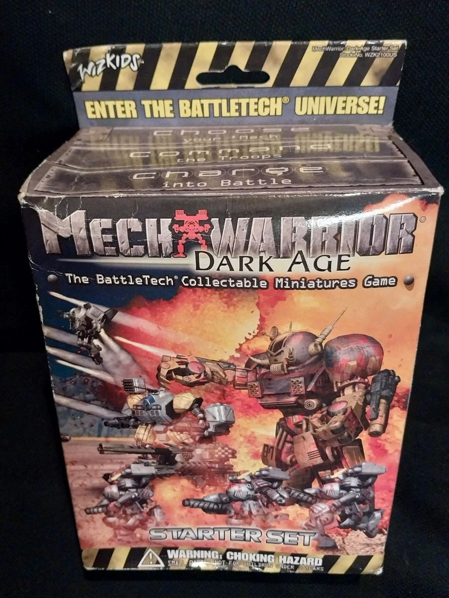 Lot Figurines Mech Warrior Dark Age / Mechwarrior No Warhammer 40k *JRF