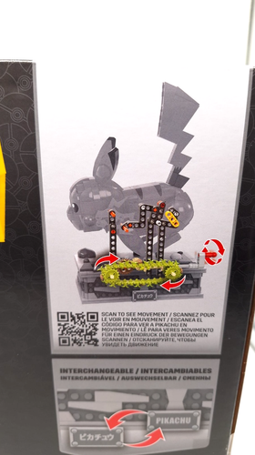 Mattel MEGA Construx Pokémon Motion Pikachu bloque de terminales conjunto HGC23 técnica NUEVO - Imagen 5 de 11