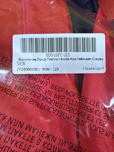 Jacket Boys SIZE 5/6 Years Old Marvel Long Sleeve Hoodie NEW AA3 - Foto 5 di 5
