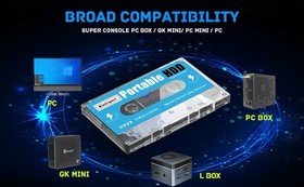 ✅ Kinhank Super Console X Batocera 33 500GB Retro Gaming HDD 111,700+ Games