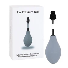 Ear Pressure Relief Device, Migraine & Airplane Ear Relief, Natural Ear Popper