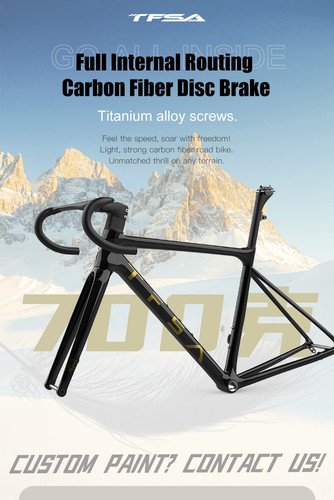JH-35 Lightweight T1000 Carbon Disc Brake Bike Frame 700g Road Bike Frame - Picture 10 of 22