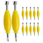 12 Pcs Screwdriver Tiny Finger Skateboard Metal Double Screwdrivers