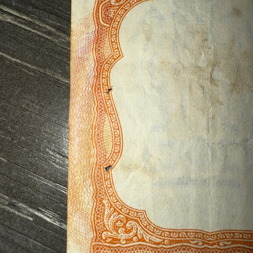 India 5 RUPEES 1959 Extremely Rare PERSIAN GULF Note Signed By HVR Iyengar Z7 - Picture 3 of 3