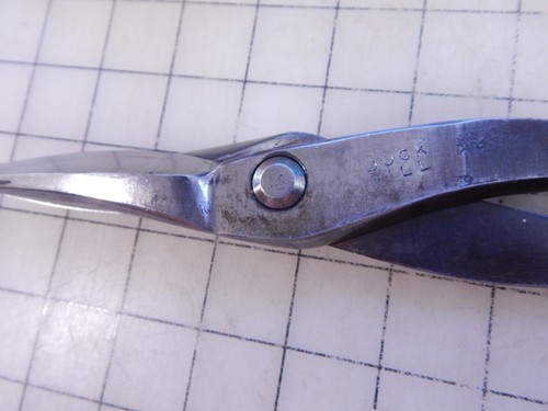 Vintage Craftsman 4546 12" Blechschere Entenschnabel Typ Schere 3" polierter Schnitt - Bild 7 von 14
