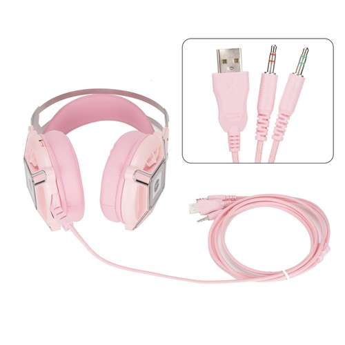 H9 Game Headset 7.1 Virtual Surround Adjustable Noise Reduction E Sports Head FY - Zdjęcie 16 z 24