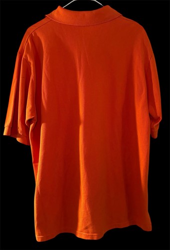 Miami Hurricanes U Logo Valid Textured Polo - Orange Vantage Size Large - Picture 3 of 13