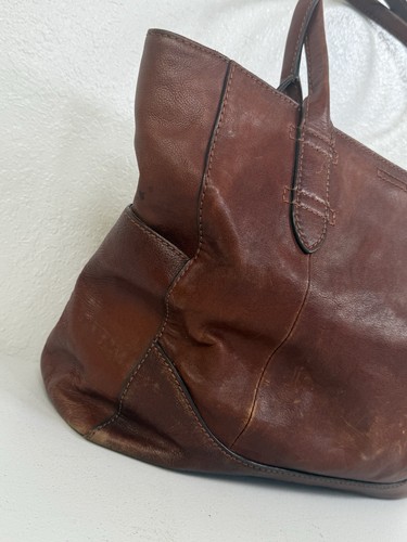 FRYE Tasche Schultertasche Walnussbraun Campus Leder - Bild 5 von 15
