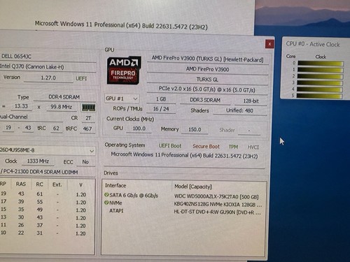 Dell Optiplex 5060 SFF Intel Core i5-8500 12GB RAM 128gb SSD & 120gb M.2 Win11 - Bild 18 von 20
