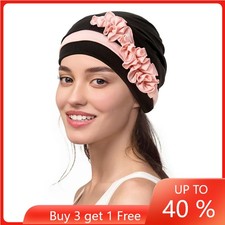 Hijab Caps Women Hair Loss Wrap Beanie Muslim Turban Chemo Cancer Hats Bonnet