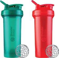 BlenderBottle Classic V2 Shaker Bottle Perfect for Protein Shakes and Pre Workou