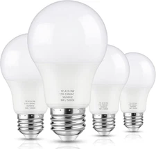 A19 LED Light Bulbs, 60 Watt Equivalent LED Bulb, Daylight White 5000K, 850 Lume