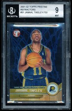 Jamaal Tinsley 2001 Topps Pristine Refractors #91 RC 207/750