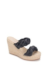 KENNETH COLE NEW YORK Womens Black 1-1/2" Platform Olivia Wedge Shoes 5 M