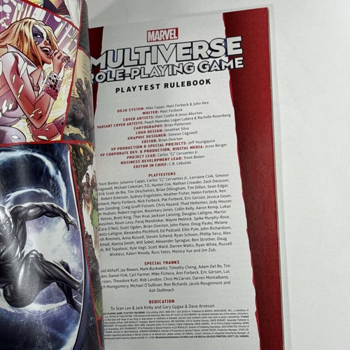 Marvel RPG Multiversum Rollenspiel Spieltest Regelbuch SCARLET WITCH COVER - Bild 3 von 4