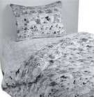 NWOT Ethan Allen Disney Mickey Mouse Comic Strip Black & White Twin Cotton Duvet