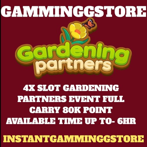 All gardening partners event Slot 100 % Complete Partner mono_poly go stickers - Picture 5 of 22