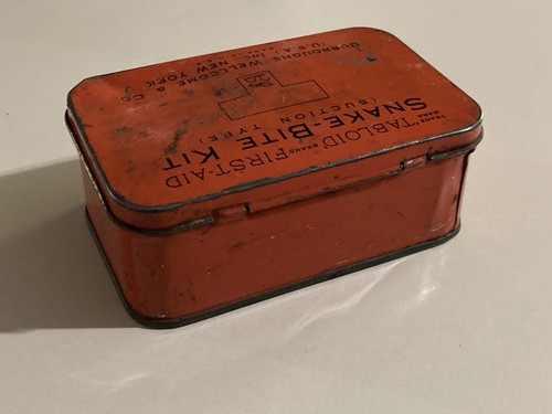 Vintage "Boulevard" Erste Hilfe Schlangenbiss Set von Burroughs Wellcome & Co New York - Bild 4 von 15