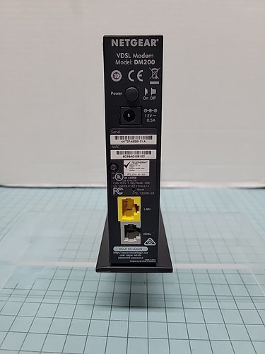 NETGEAR Broadband High-Speed DSL Modem VDSL/ADSL (DM200) Used works - Photo 5/9
