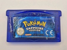 Pokemon Sapphire (GBA) Genuine - PAL - Tested & Working 