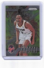 2024 Panini Prizm WNBA #4 Kelsey Mitchell Fractal