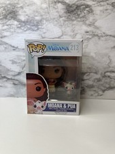 Funko Pop! Vinilo: Disney Moana (con Pua) #213 *DAÑOS EN LA CAJA DE LUZ*