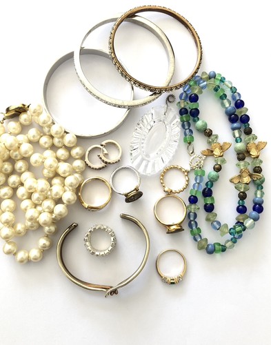 Lot Of Vintage And Costume Jewelry
