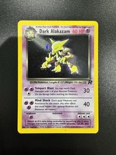 Pokémon TCG: Dark Alakazam (1) Holo Rare 01/82 Team Rocket