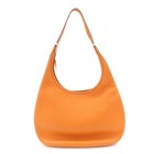 Shoulder Bag Orange Used F/S Authentic Hermes Gao Taurillon Clemence