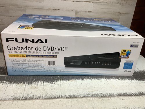Funai DVD Recorder/ VCR ZV427FX4 New Open Box Tested 2Way Dubbing Transferable - Picture 11 of 11